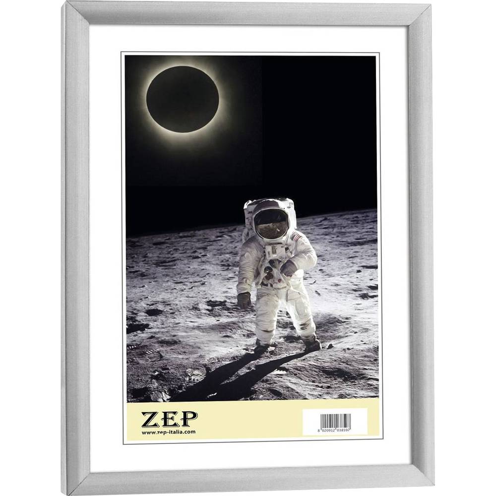 ZEP KL2 vyměnitelný fotorámeček Formát papíru: 13 x 18 cm stříbrná