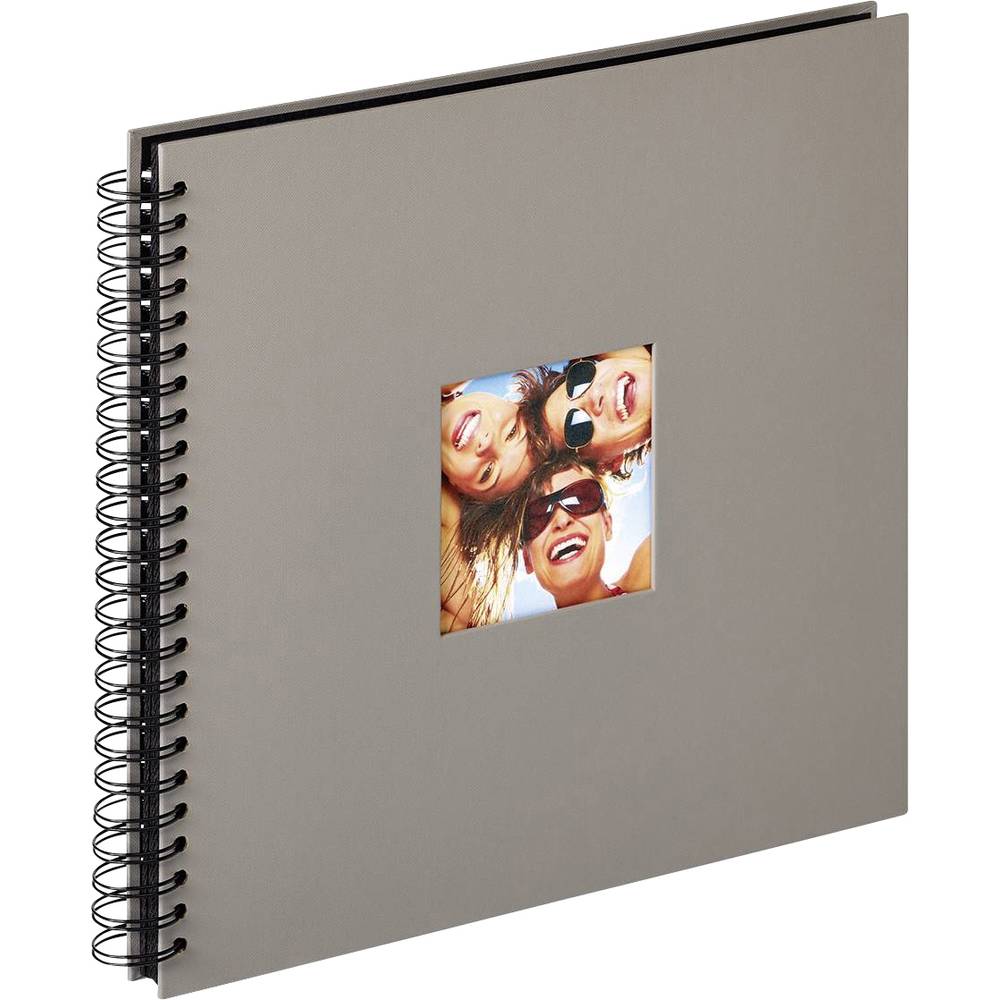 walther+ design SA-110-X album se spirálovou vazbou (š x v) 30 cm x 30 cm šedá 50 Seiten