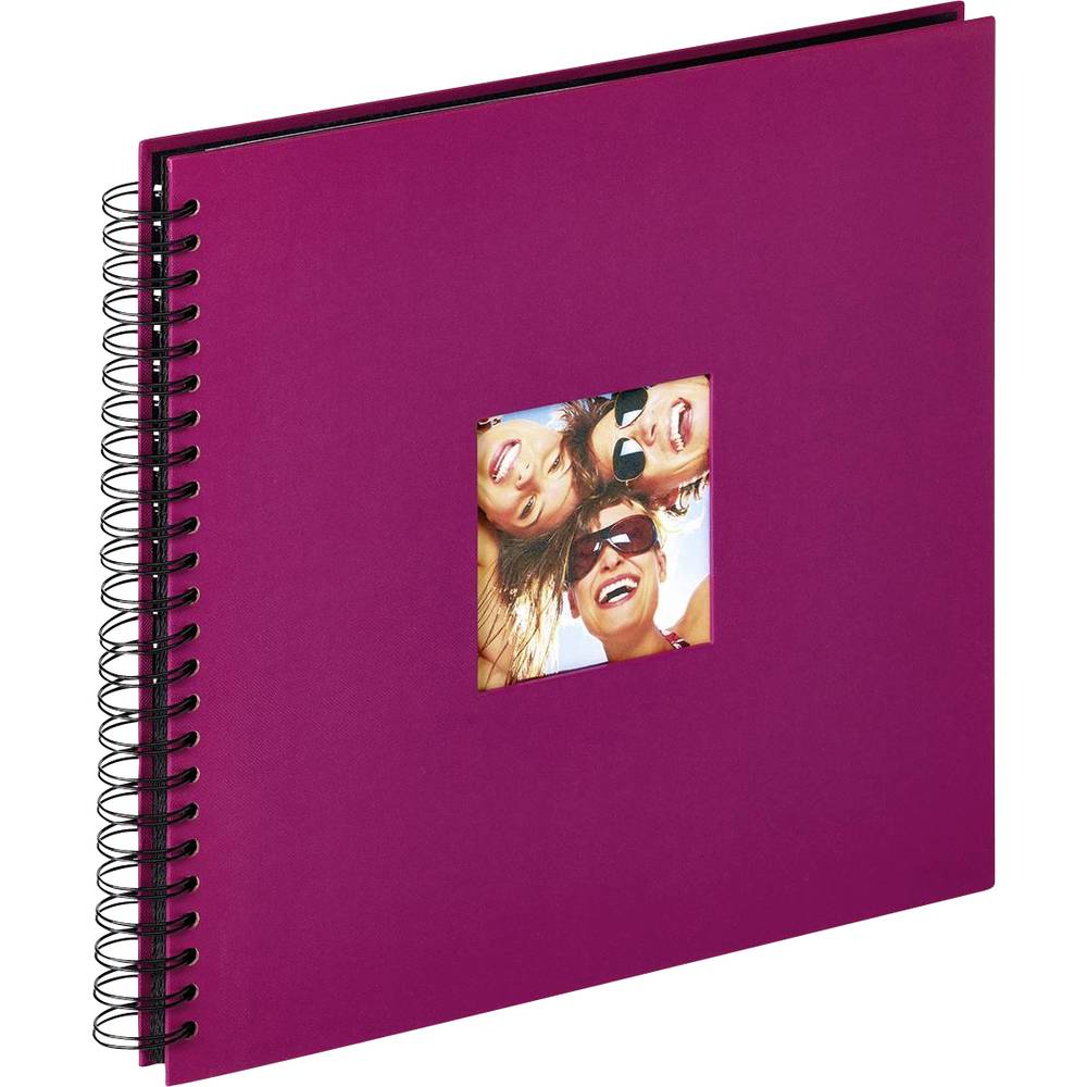 walther+ design SA-110-Y album se spirálovou vazbou (š x v) 30 cm x 30 cm fialová 50 Seiten