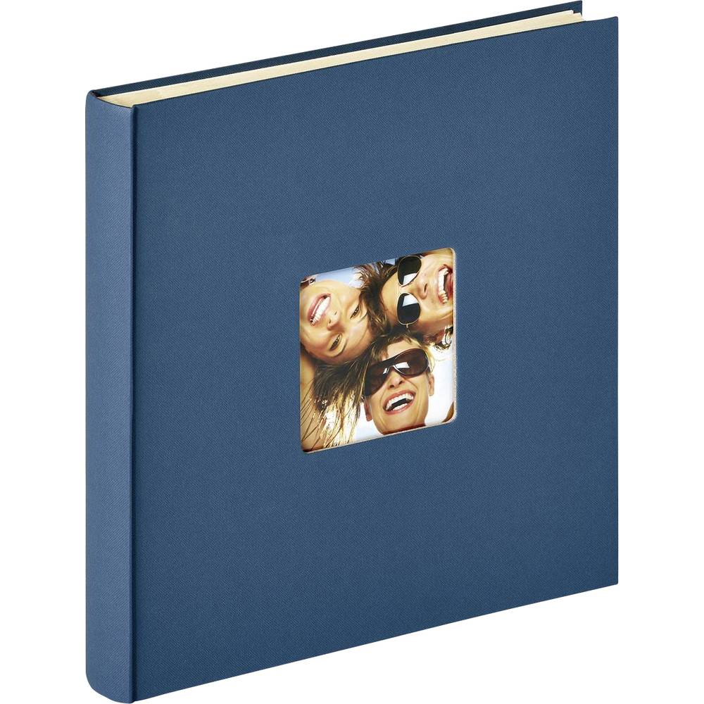 walther+ design SK-110-L fotoalbum (š x v) 33 cm x 33.5 cm modrá 50 Seiten