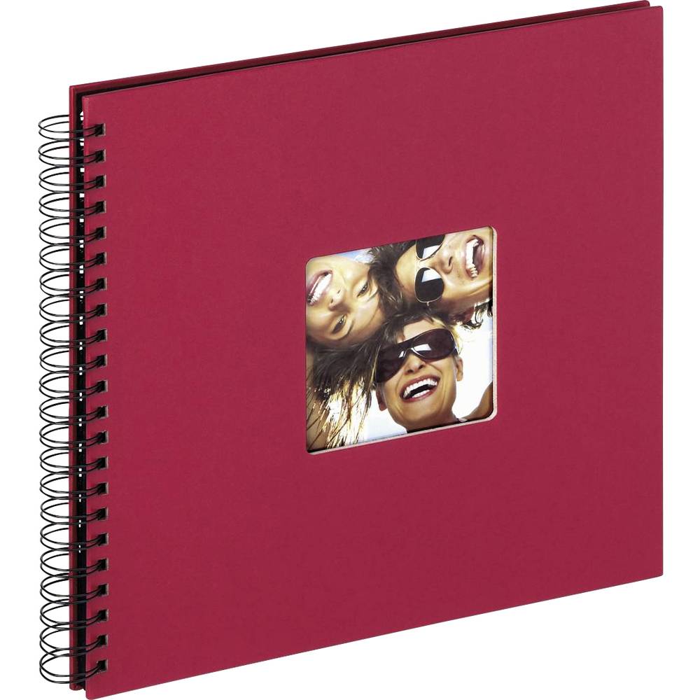 walther+ design SA-110-R album se spirálovou vazbou (š x v) 30 cm x 30 cm červená 50 Seiten