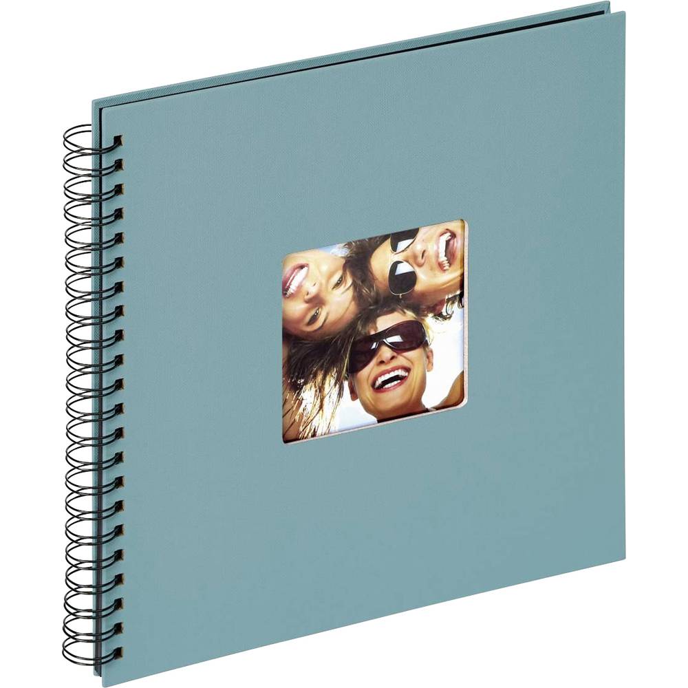 walther+ design SA-110-K album se spirálovou vazbou (š x v) 30 cm x 30 cm modrá 50 Seiten
