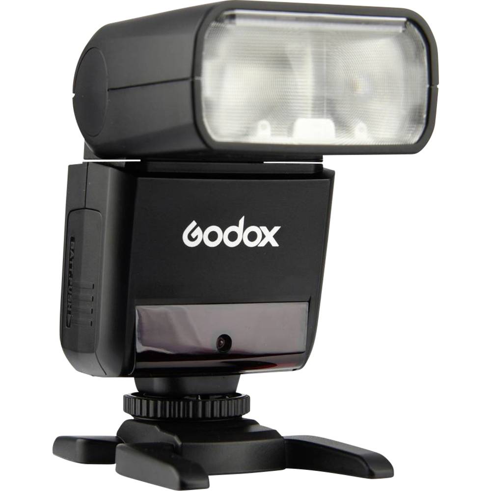 nástrčný fotoblesk Godox Vhodná pro (kamery)=Fujifilm Směrné číslo u ISO 100/50 mm=36