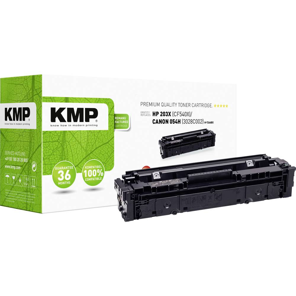 KMP H-T246BX kazeta s tonerem náhradní HP HP 203X (CF540X) černá 3200 Seiten kompatibilní toner