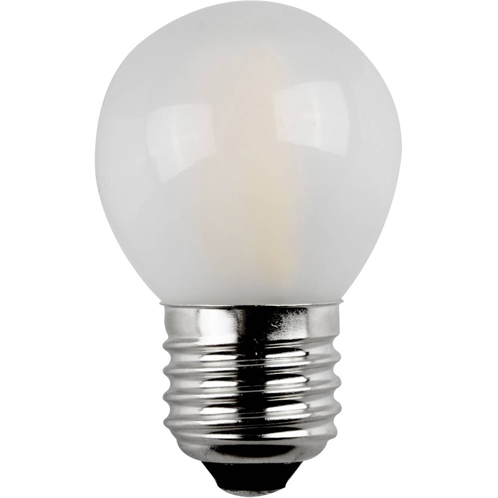 Müller-Licht 401065 LED Energetická třída (EEK2021) F (A - G) E27 kapkový tvar 4 W = 40 W teplá bílá (Ø x v) 45 mm x 77