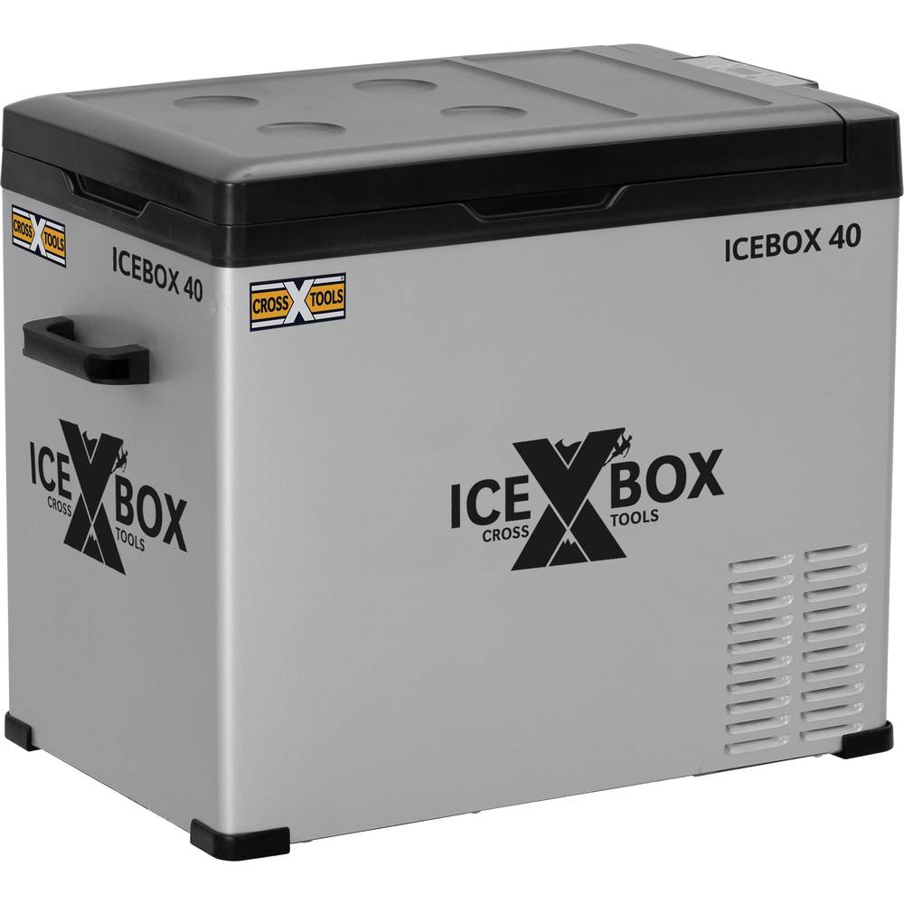 CrossTools ICEBOX 40 přenosná lednice (autochladnička) Energetická třída (EEK2021): F (A - G) kompresor 230 V, 24 V, 12