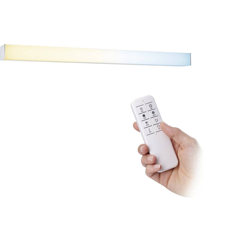 Paulmann HomeSpa Tova 78944 LED osvětlení zrcadla 6.20 W teplá bílá chrom, bílá