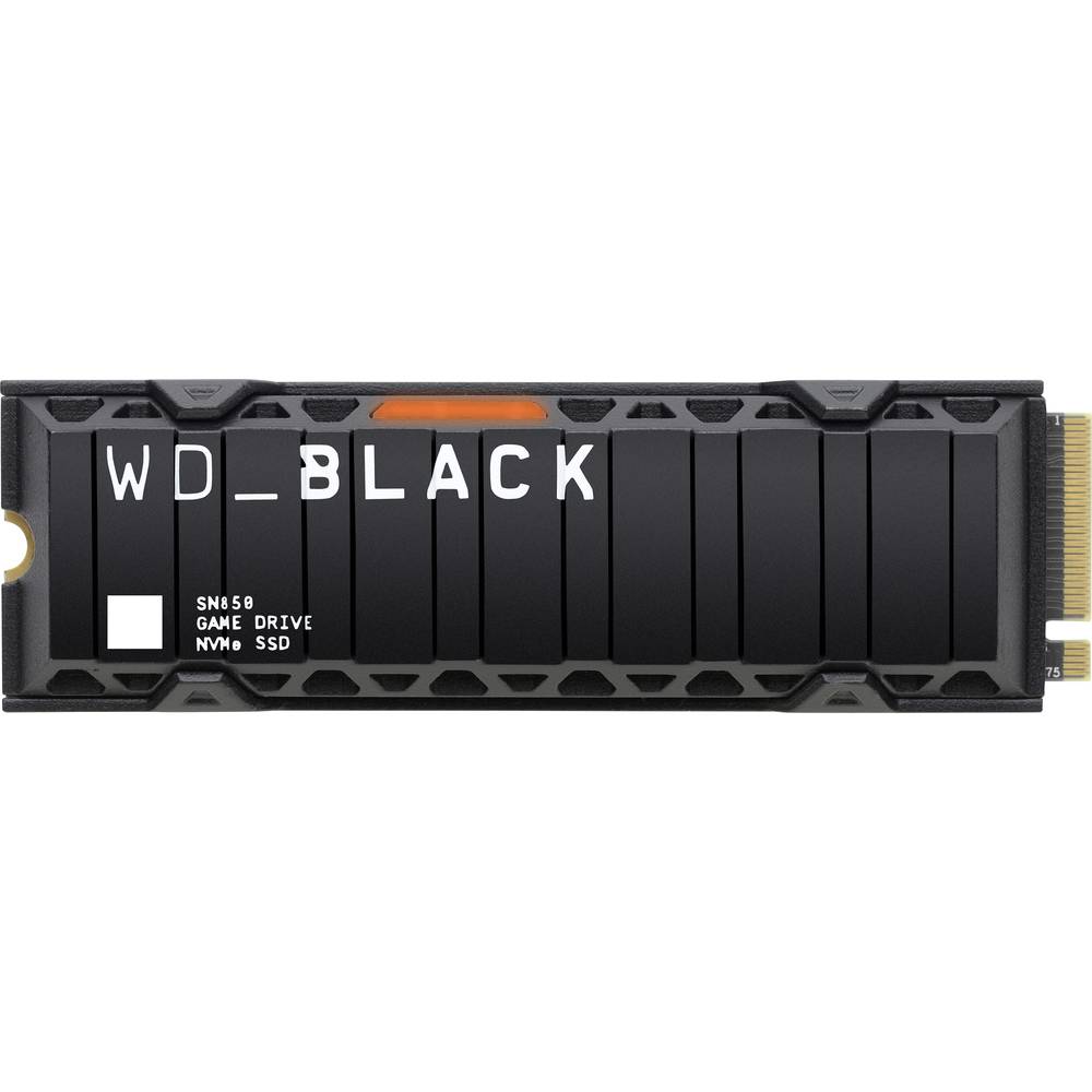 WD Black™ SN850 Heatsink 500 GB interní SSD disk NVMe/PCIe M.2 M.2 NVMe PCIe 4.0 x4 Retail WDS500G1XHE