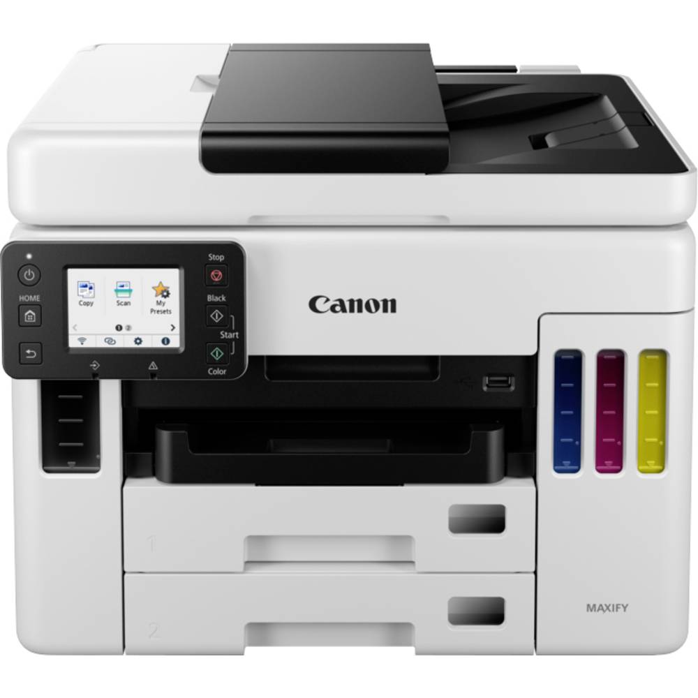 Canon MAXIFY GX7050 inkoustová multifunkční tiskárna A4 tiskárna, skener, kopírka , fax ADF, duplexní ADF, duplexní, Tin