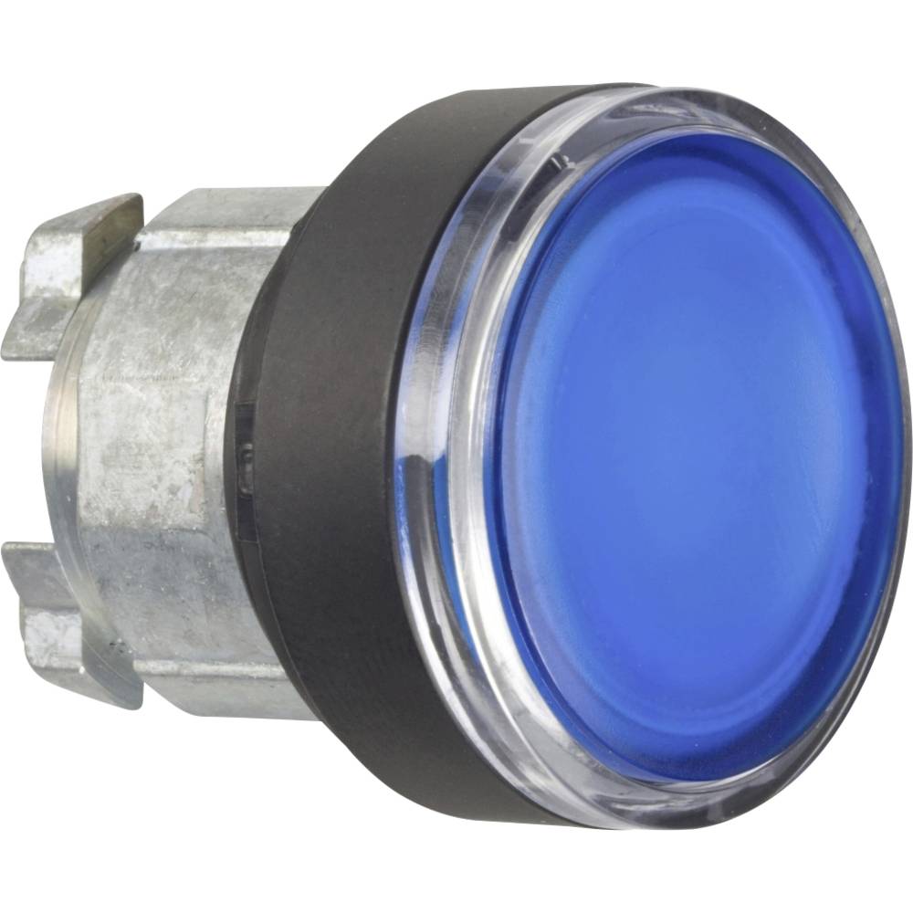 Schneider Electric ZB4BW367 přední prvek pro osvětlená tlačítka nastavitelný (Ø) 22 mm bez potisku černá, modrá 1 ks