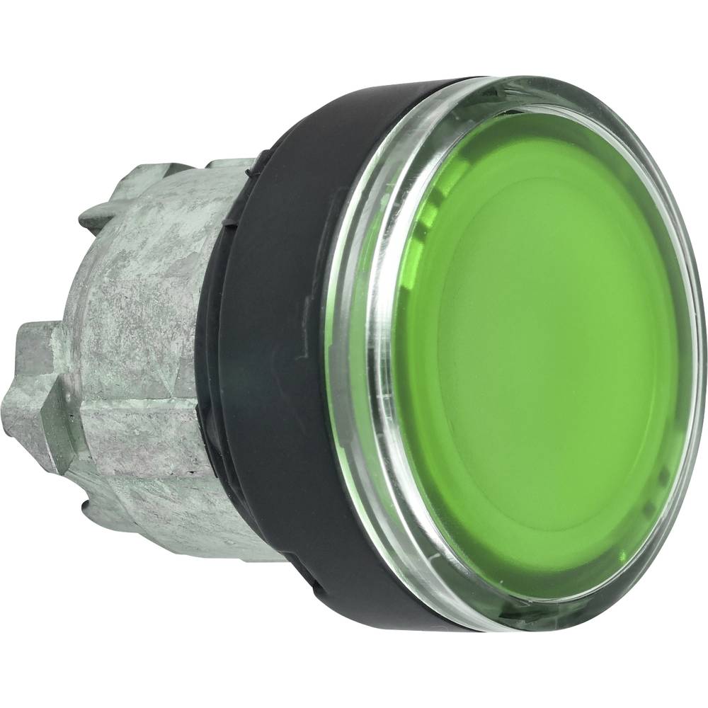Schneider Electric ZB4BA387 přední prvek pro osvětlená tlačítka nastavitelný (Ø) 22 mm bez potisku černá, zelená 1 ks