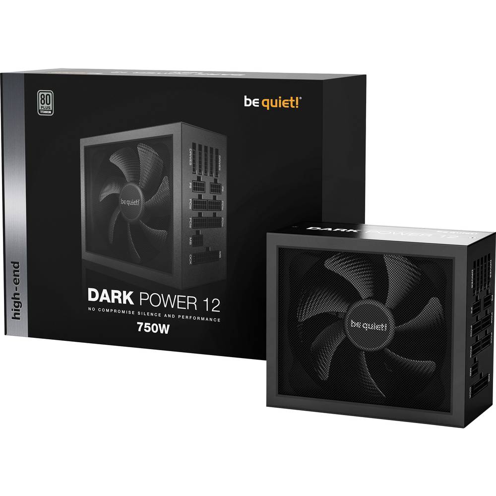 BeQuiet DARK POWER 12 PC síťový zdroj 750 W ATX 80 PLUS® Titanium