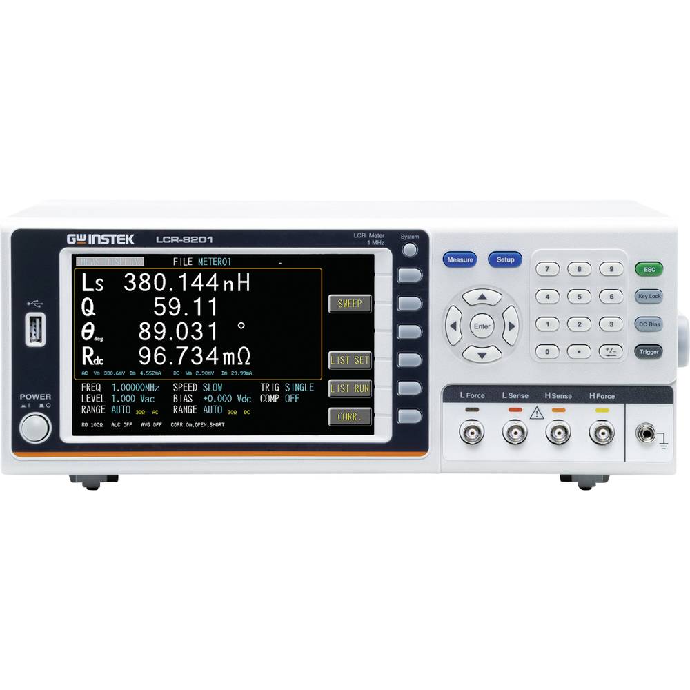 GW Instek LCR-8201 měřicí přístroj s vysokou přesností, 01CR820100GT