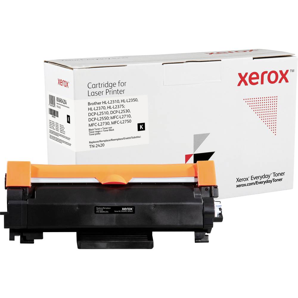 Xerox Toner náhradní Brother TN-2420 kompatibilní černá 3000 Seiten Everyday™ Toner 006R04204
