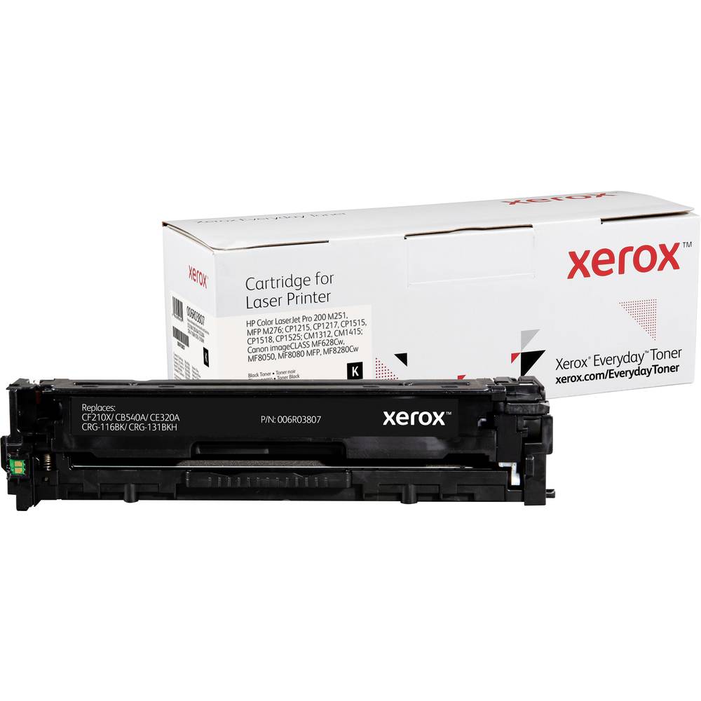 Xerox Toner náhradní HP, Canon 131X, 125A, 128A, CF210X, CB540A, CE320A, CRG-116BK, CRG-131BKH kompatibilní černá 2400 S