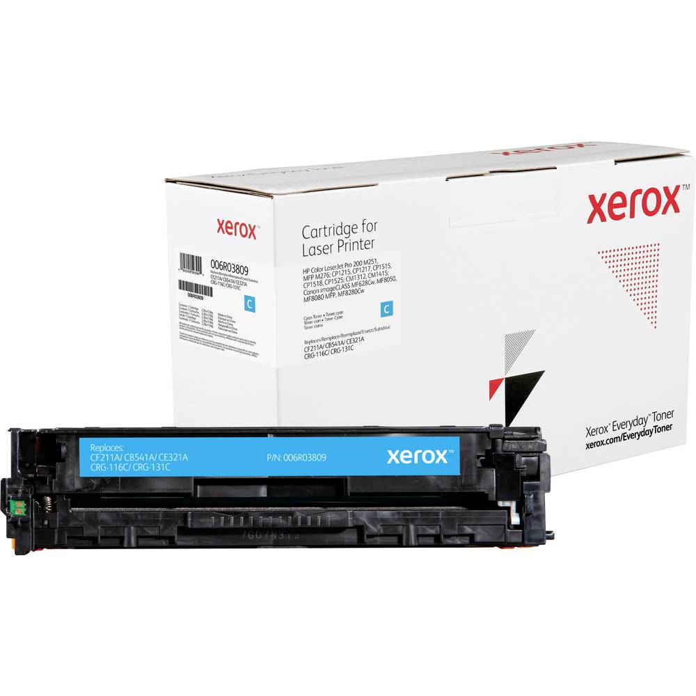 Xerox Toner náhradní HP, Canon 131A, 125A, 128A, CF211A, CB541A, CE321A, CRG-116C, CRG-131C kompatibilní azurová 1800 Se