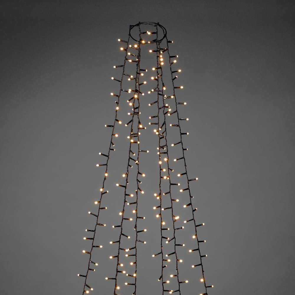 Konstsmide 6650-830 LED světelný plášť na vánoční stromeček venkovní Energetická třída (EEK2021): F (A - G) 230 V Počet