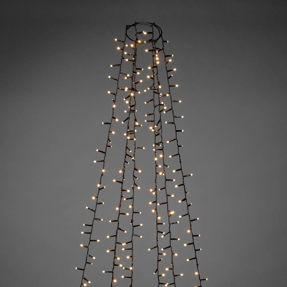 Konstsmide 6651-830 LED světelný plášť na vánoční stromeček venkovní Energetická třída (EEK2021): E (A - G) 230 V Počet
