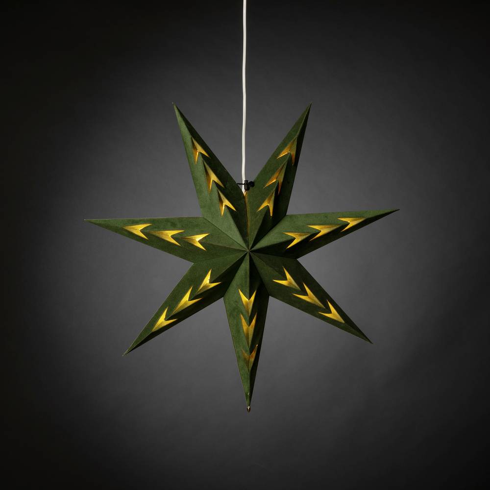 Konstsmide 5952-900 vánoční hvězda hvězda LED zelená