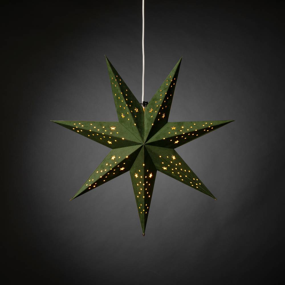 Konstsmide 5950-900 vánoční hvězda hvězda LED zelená