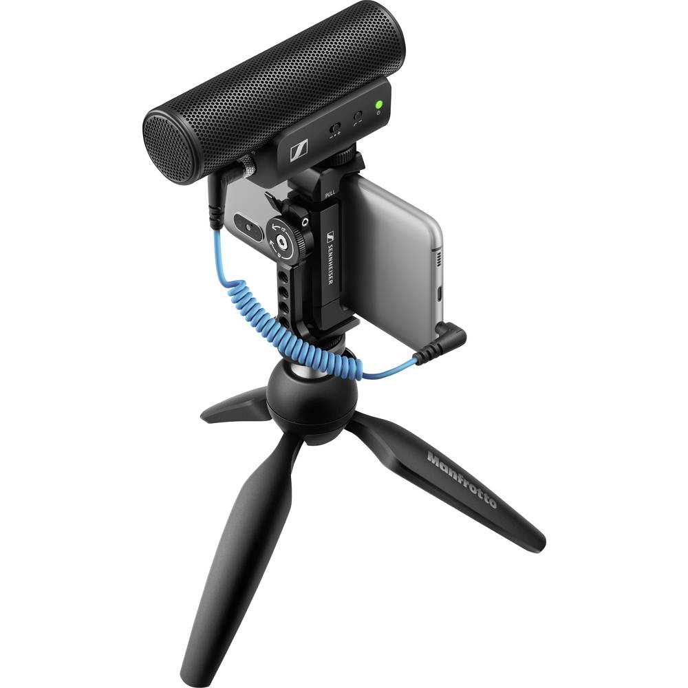 Sennheiser MKE 400 Mobile Kit kamerový mikrofon Druh přenosu:kabelový vč. ochrany proti větru, vč. kabelu, vč. tašky, vč