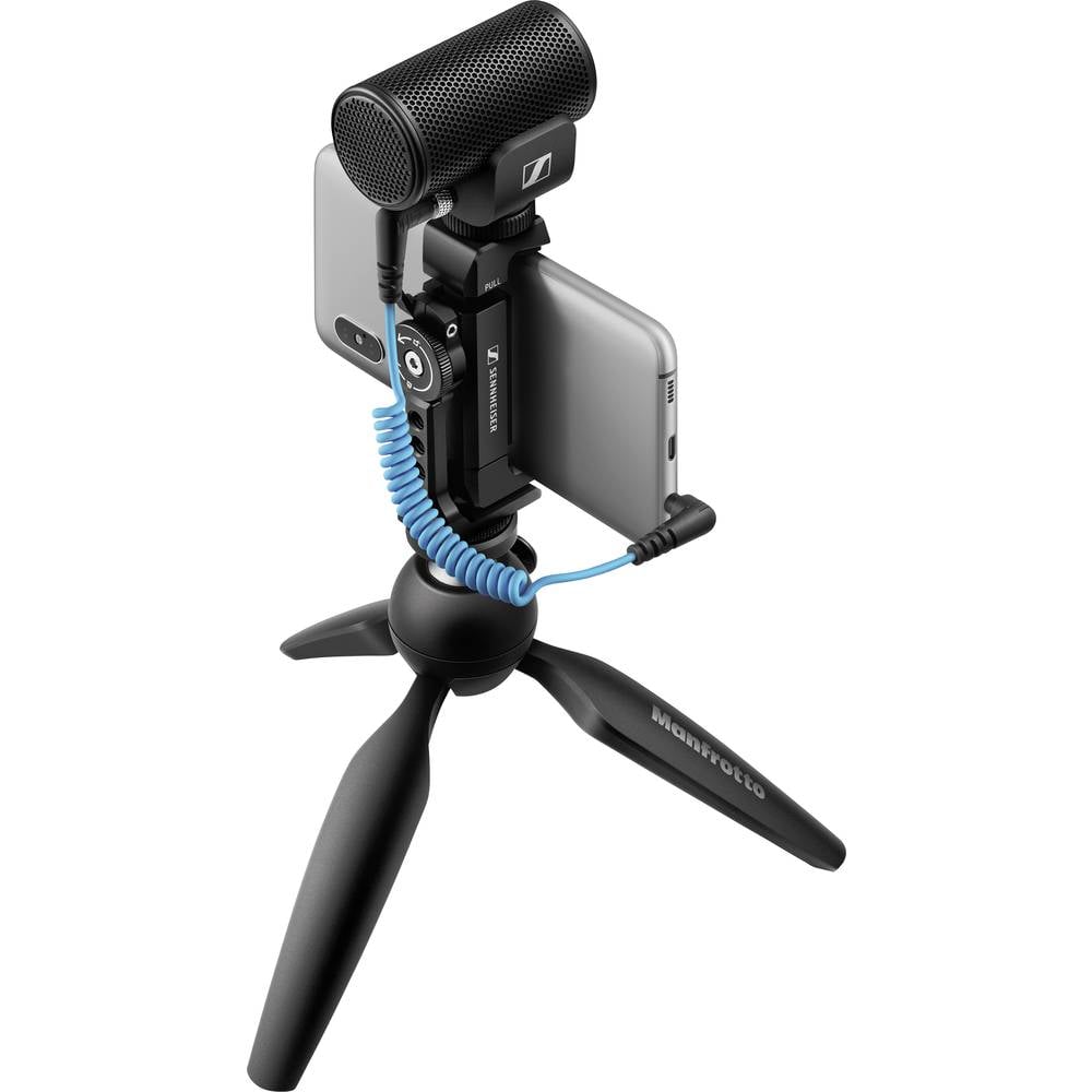 Sennheiser mke 200 mobile kit kamerový mikrofon Druh přenosu:kabelový vč. stativu, vč. ochrany proti větru, vč. kabelu,
