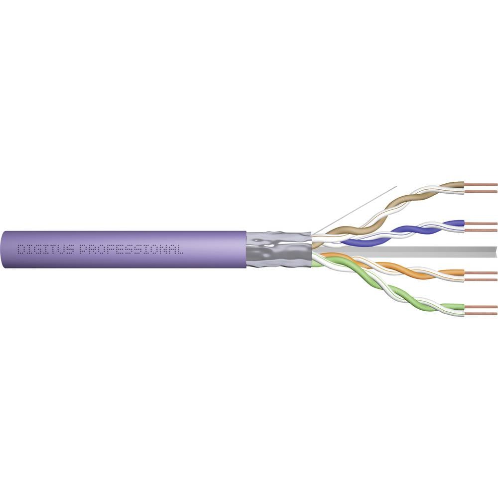 Digitus DK-1623-VH-1 ethernetový síťový kabel CAT 6 F/UTP fialová 100 m