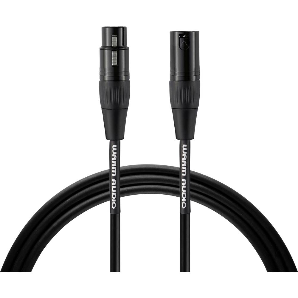 Warm Audio Pro Series XLR propojovací kabel [1x XLR zástrčka - 1x XLR zásuvka] 6.10 m černá