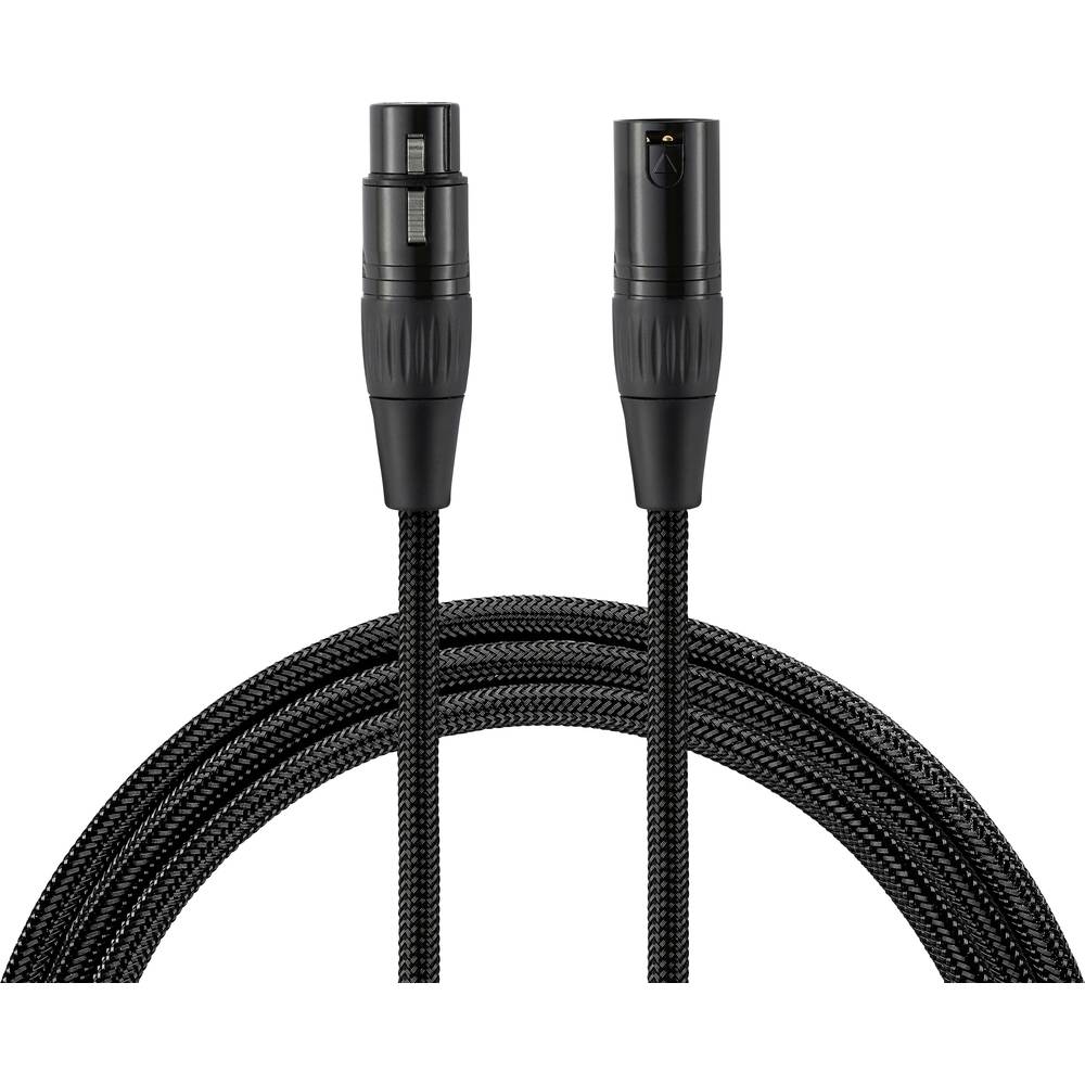Warm Audio Premier Series XLR propojovací kabel [1x XLR zástrčka - 1x XLR zásuvka] 3.00 m černá