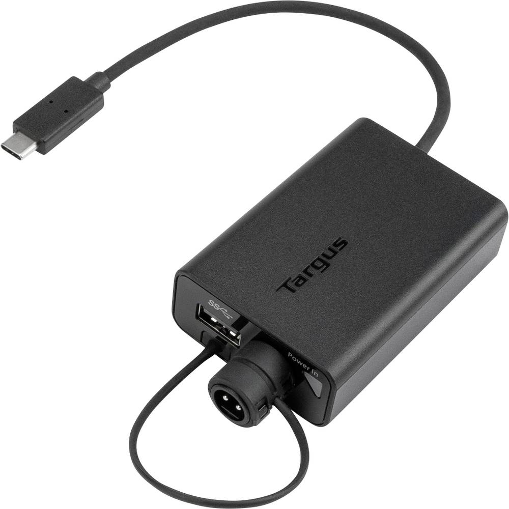 Targus Nabíjecí kabel USB USB 3.2 Gen1 (USB 3.0 / USB 3.1 Gen1) USB-A zásuvka, USB-C ® zástrčka 0.15 m černá ACA47GLZ