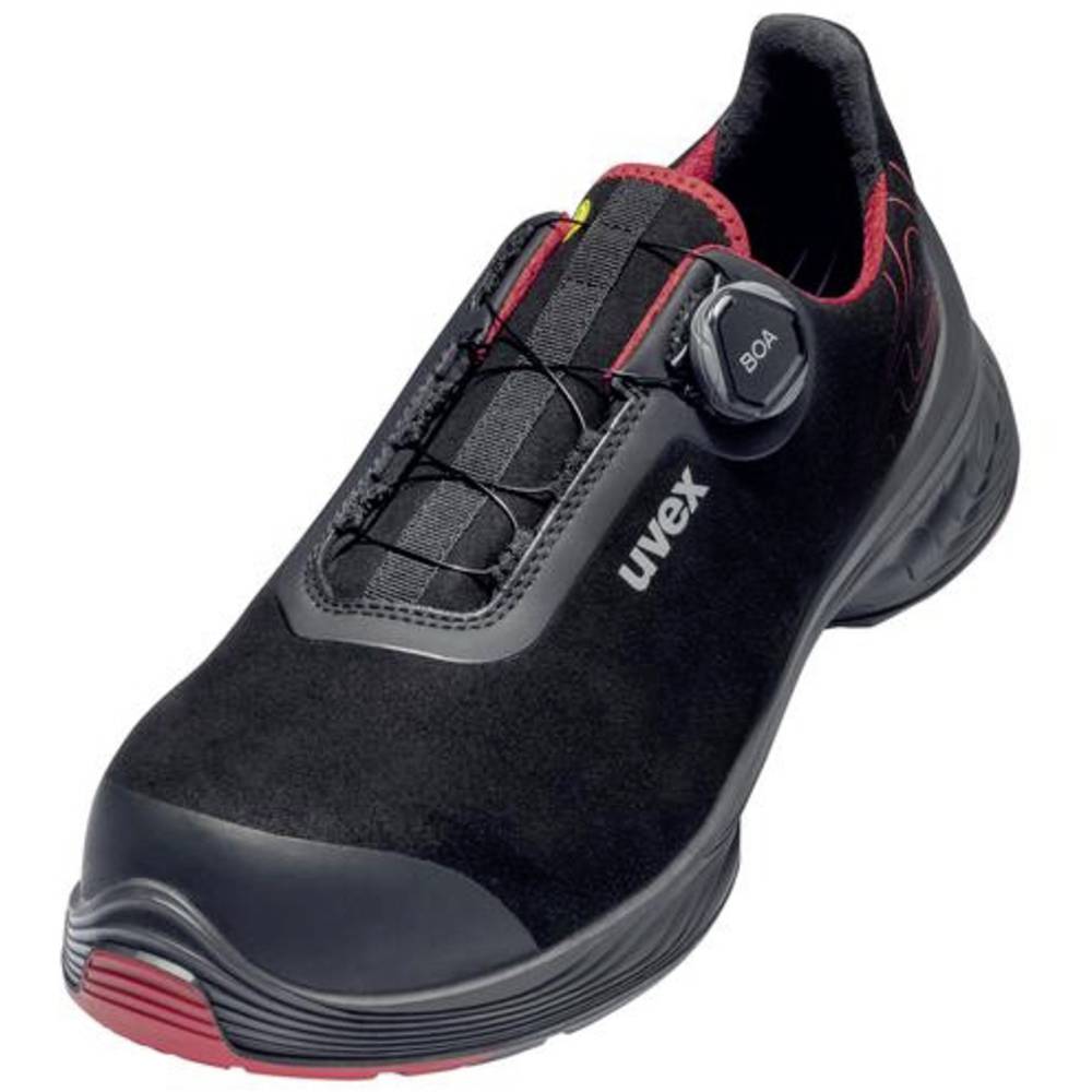 uvex 1 G2 6840235 ESD bezpečnostní obuv S3, velikost (EU) 35, červenočerná, 1 pár