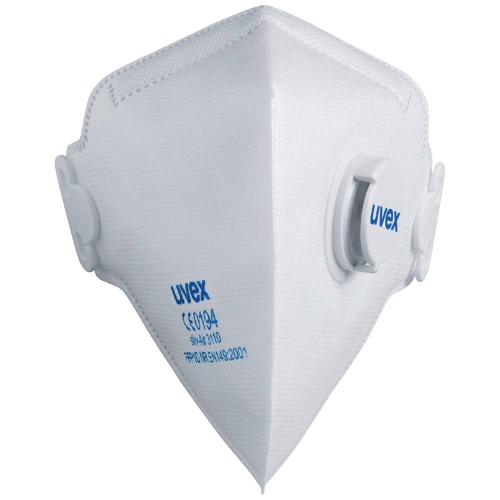 uvex silv-Air c 8733110 respirátor proti jemnému prachu FFP1 15 ks DIN EN 149:2001