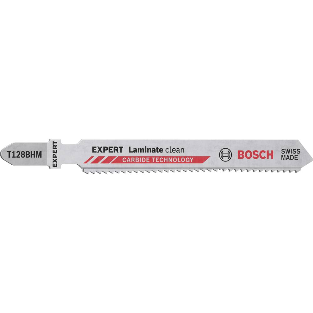 Bosch Accessories 2608900542 Přímočarý pilový list EXPERT ‘laminate Clean’ T128 BHM, 3 ks 3 ks