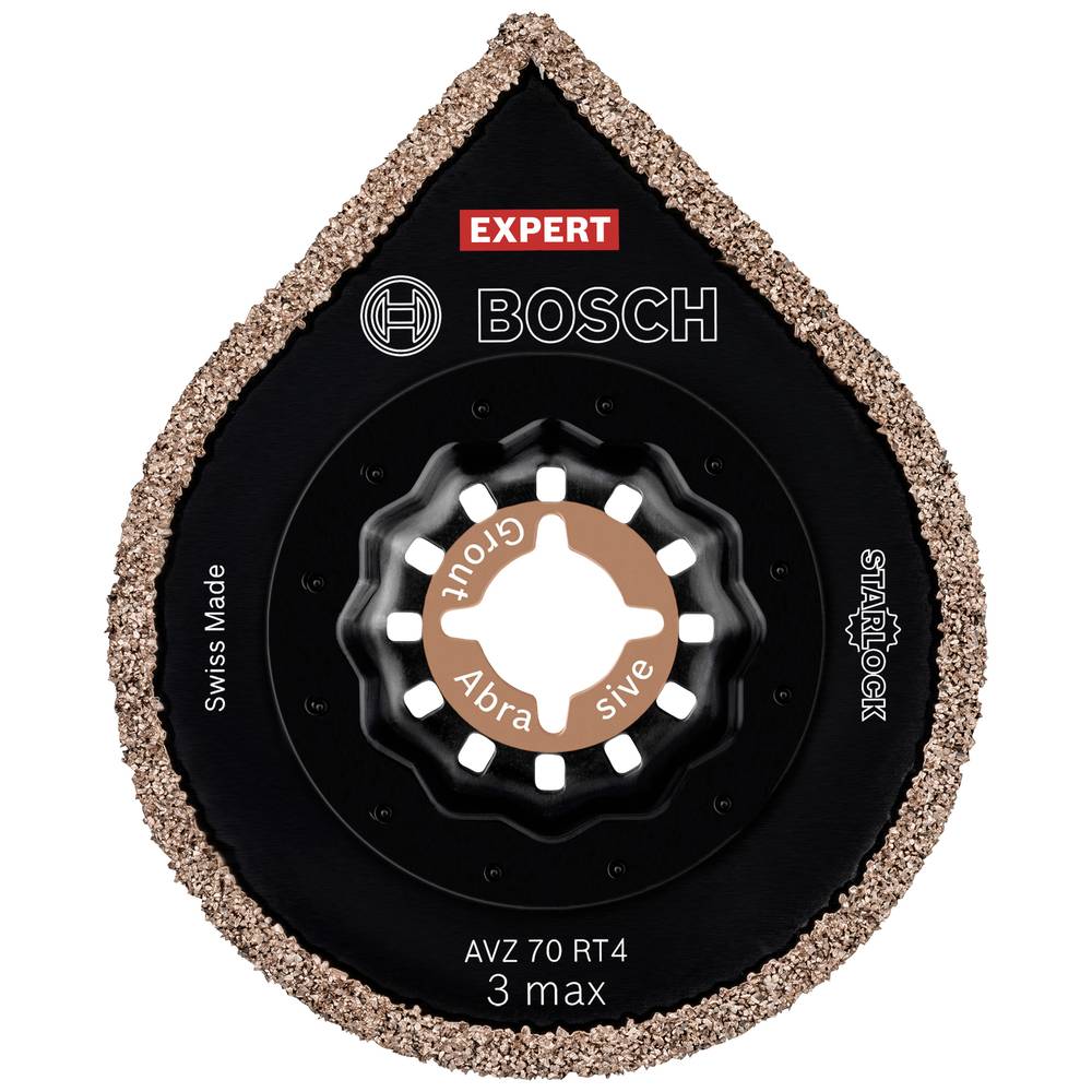 Bosch Accessories 2608900042 EXPERT 3 max AVZ 70 RT4 Carbide-RIFF čistič spár 10dílná 2.5 mm 10 ks