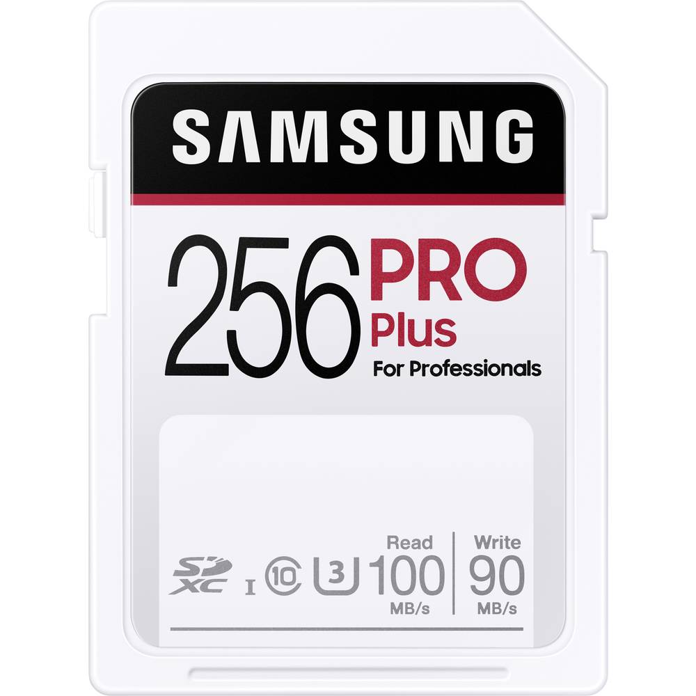 Samsung Pro Plus paměťová karta SDXC 256 GB UHS-I vodotěsné, nárazuvzdorné