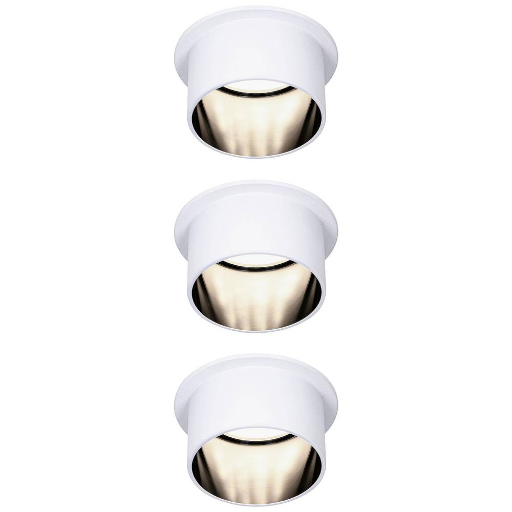 Paulmann 93377 PAULMANN LED vestavné svítidlo LED pevně vestavěné LED 18 W bílá (matná), černá (matná)