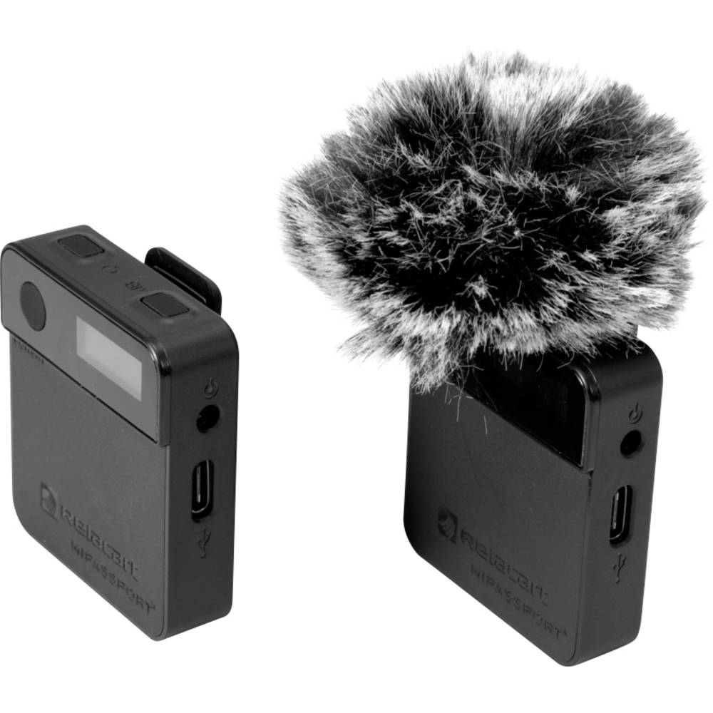 Relacart MIPASSPORT nasazovací kamerový mikrofon Druh přenosu:bezdrátový vč. ochrany proti větru, montáž patky blesku, v
