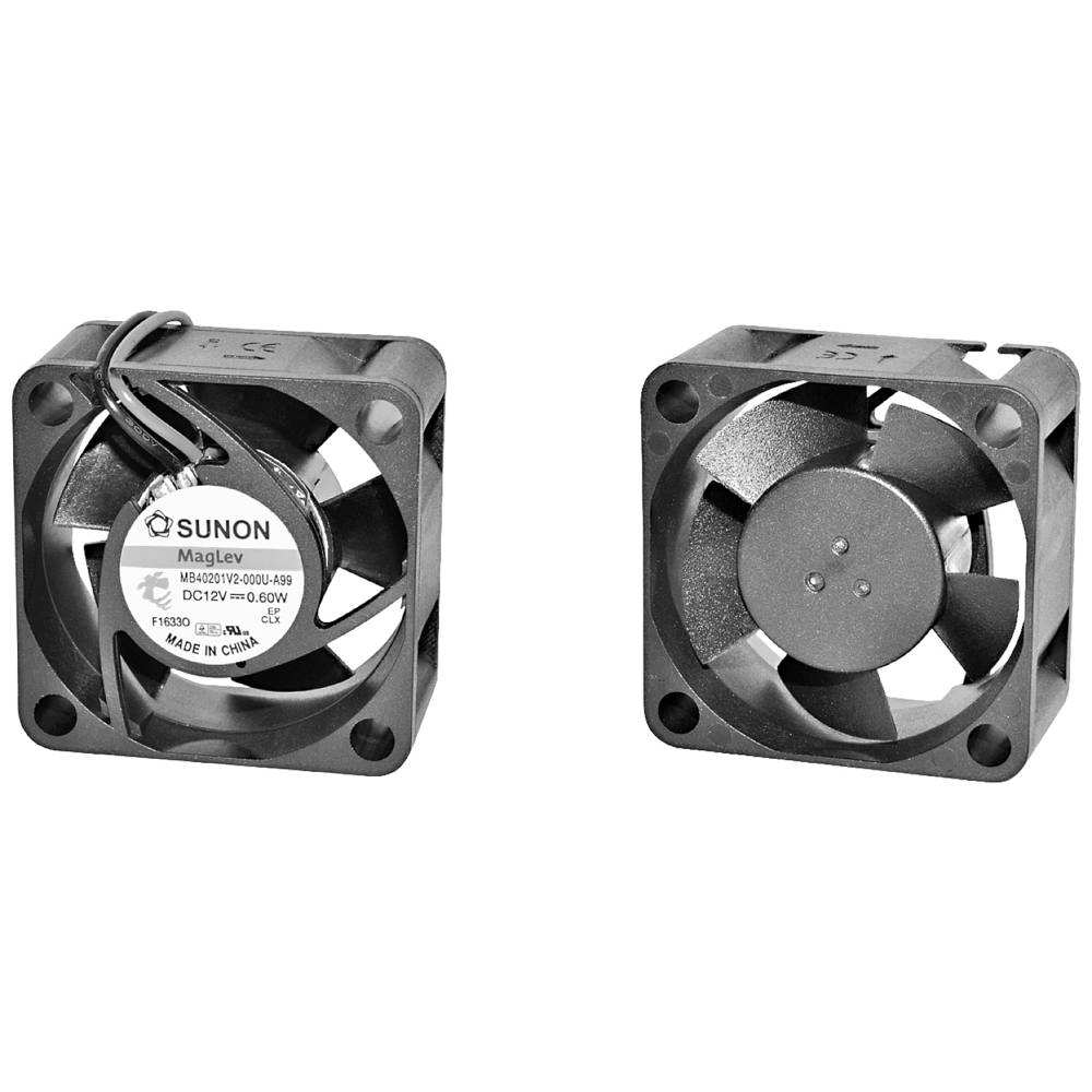 Sunon SUNON DC-Axiallüfter Serie MB/EB 40x40x20mm axiální ventilátor, 12 V, 13.08 m³/h, (d x š x v) 40 x 40 x 20 mm, EE4