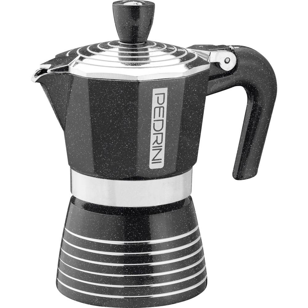 Infinity Rock kávovar na espresso a cappuccino černá/stříbrná připraví šálků najednou=2