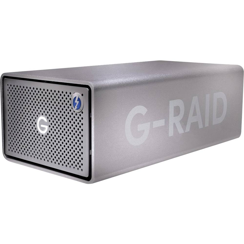 SanDisk Professional G-Raid 2 8 TB externí HDD 8,9 cm (3,5) USB 3.2 Gen 1 (USB 3.0), Thunderbolt 3, HDMI™ Space Grau SDP