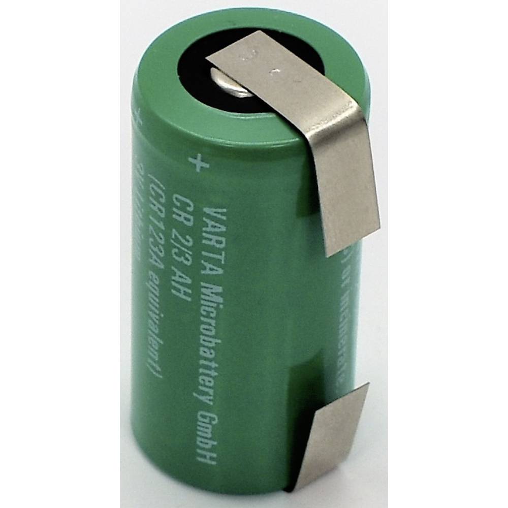 Varta CR17335 ULF speciální typ baterie CR 2/3 AH pájecí špička ve tvaru U lithiová 3 V 1500 mAh 1 ks