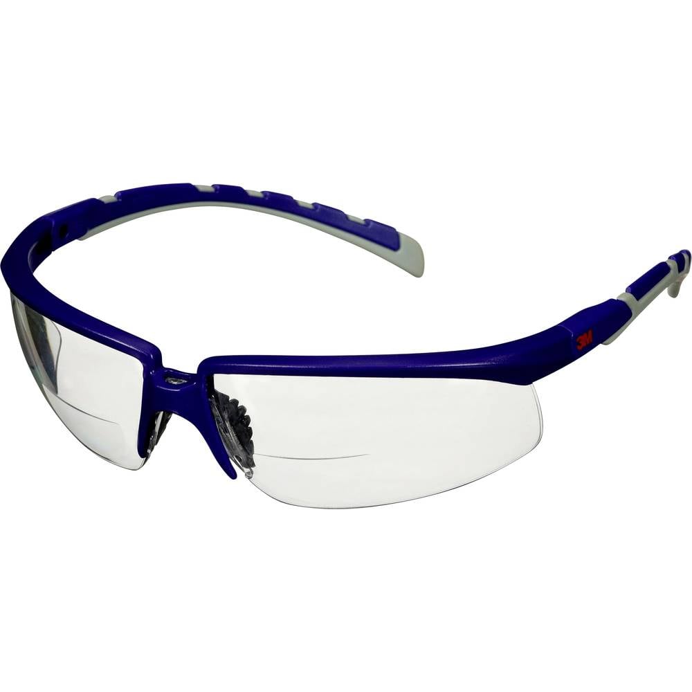 3M S2025AF-BLU ochranné brýle vč. ochrany proti zamlžení, s ochranou proti poškrábání modrá, šedá