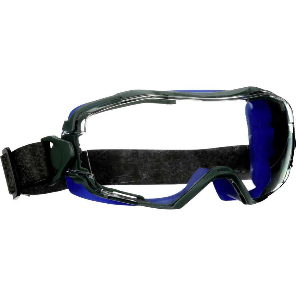 3M GG6001NSGAF-BLU uzavřené ochranné brýle vč. ochrany proti zamlžení, s ochranou proti poškrábání modrá EN 166, EN 170