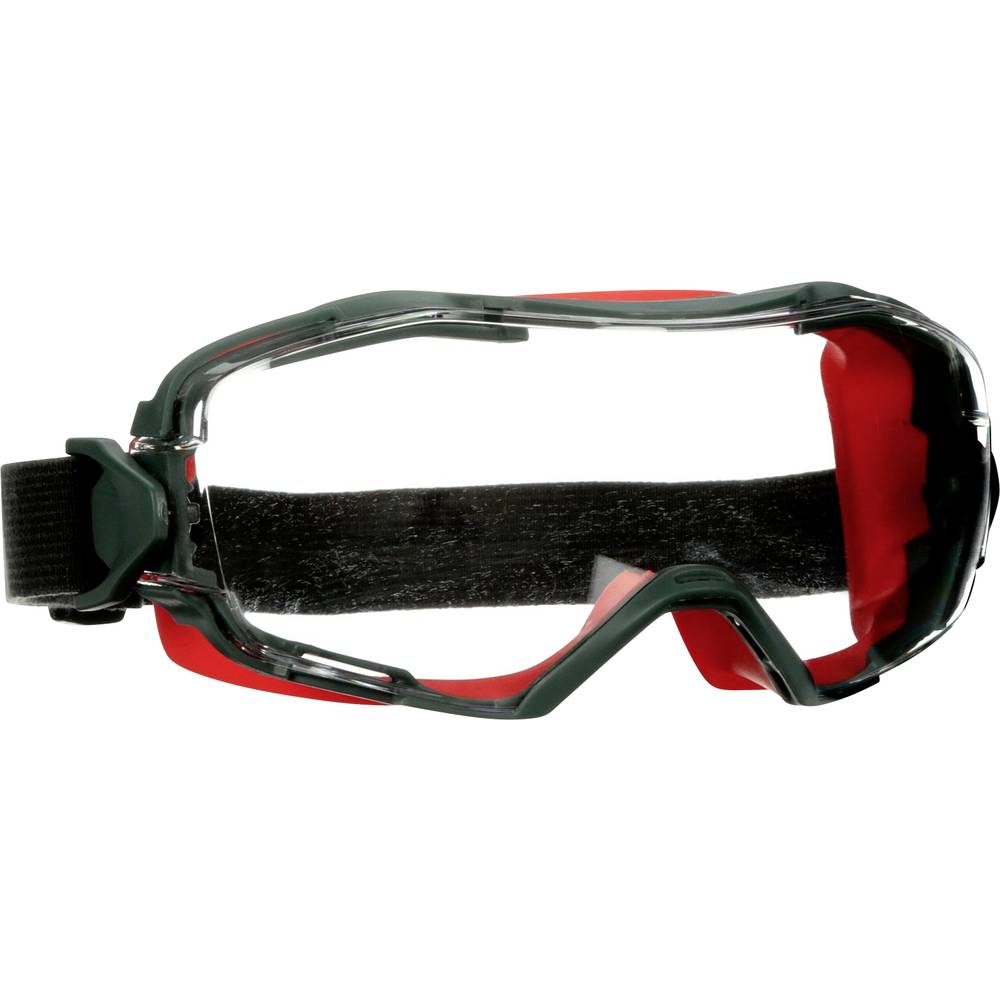 3M GG6001SGAF-RED uzavřené ochranné brýle vč. ochrany proti zamlžení, s ochranou proti poškrábání červená EN 166, EN 170