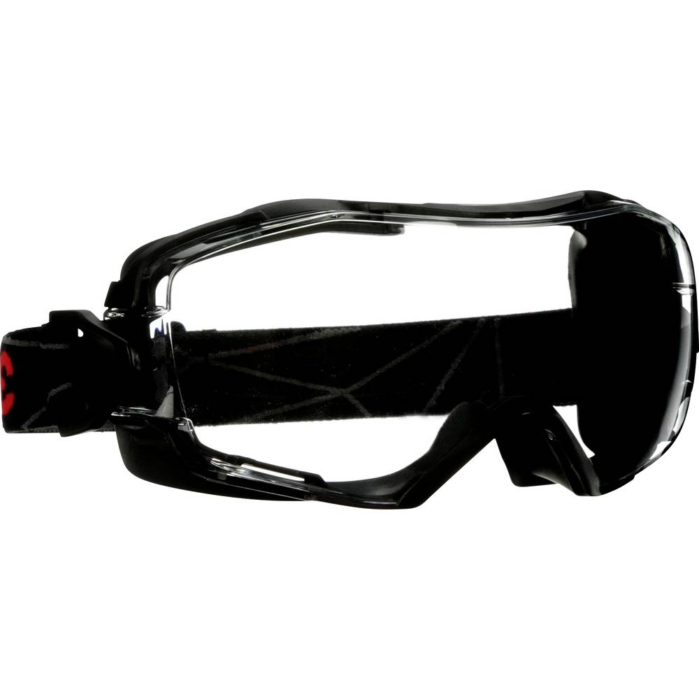 3M GG6001SGAF-BLK uzavřené ochranné brýle vč. ochrany proti zamlžení, s ochranou proti poškrábání černá EN 166, EN 170 D
