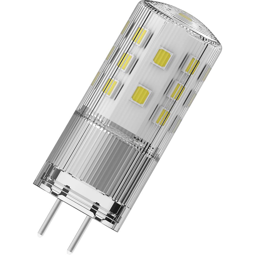 OSRAM 4058075607255 LED Energetická třída (EEK2021) F (A - G) GY6.35 Tvar baterie 4.5 W = 40 W teplá bílá (Ø x d) 18 mm