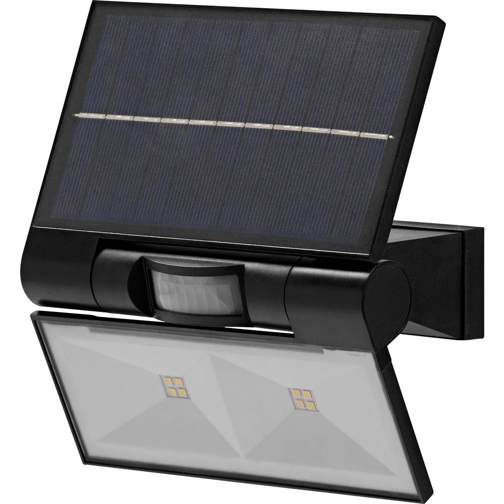 LEDVANCE ENDURA STYLE SOLAR DOUBLE 4058075576636 venkovní solární nástěnné osvětlení s PIR senzorem, LED, 2.9 W, teplá b