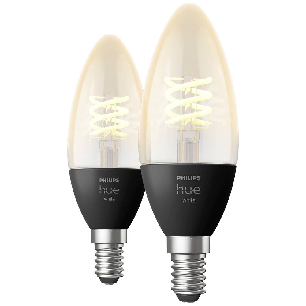 Philips Lighting Hue LED žárovka (sada 2 ks) 871951430221100 Energetická třída (EEK2021): G (A - G) Hue White E14 Kerze
