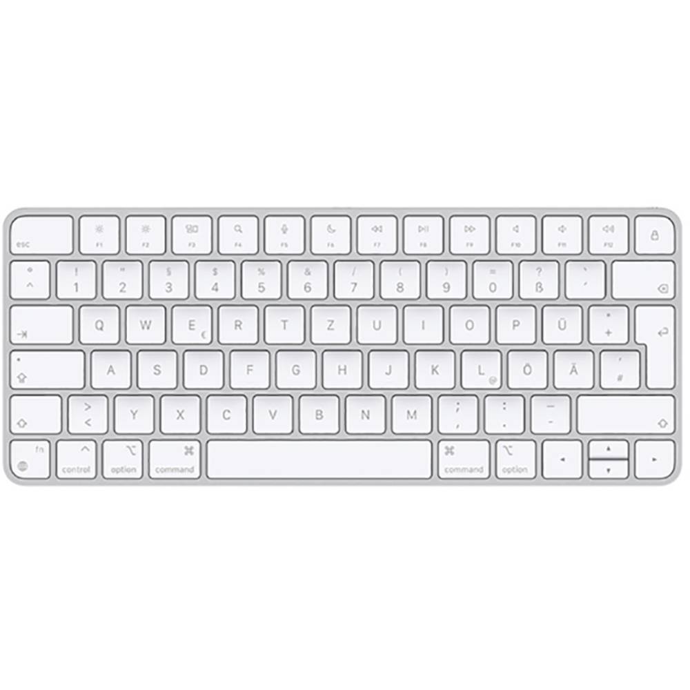 Apple Magic Keyboard Bluetooth® klávesnice německá, QWERTZ bílá nabíjecí