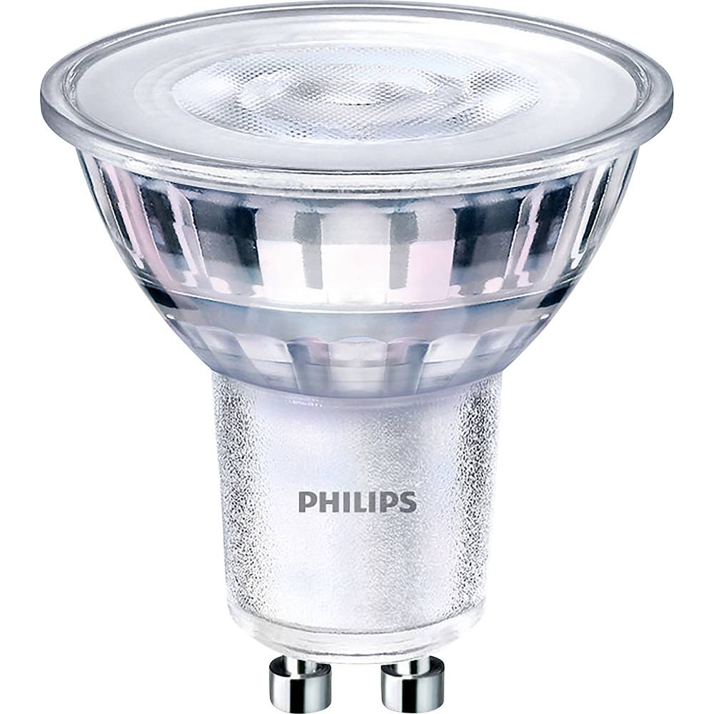 Philips Lighting 871951430859600 LED Energetická třída (EEK2021) E (A - G) GU10 žárovka 4.7 W = 65 W teplá bílá (Ø x d)